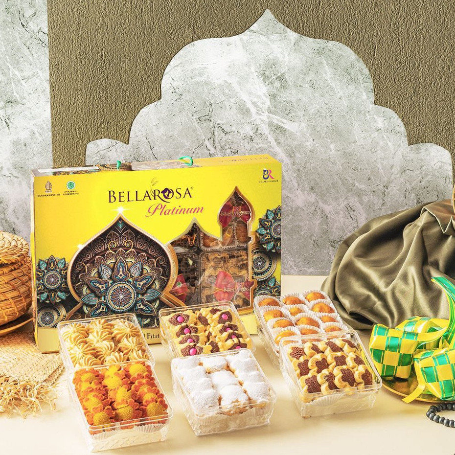 

DISKON Bellarosa Platinum Isi 6 Toples Kue Berbeda Paket Kue Kering Lebaran 2024 / Paket Kue Kering