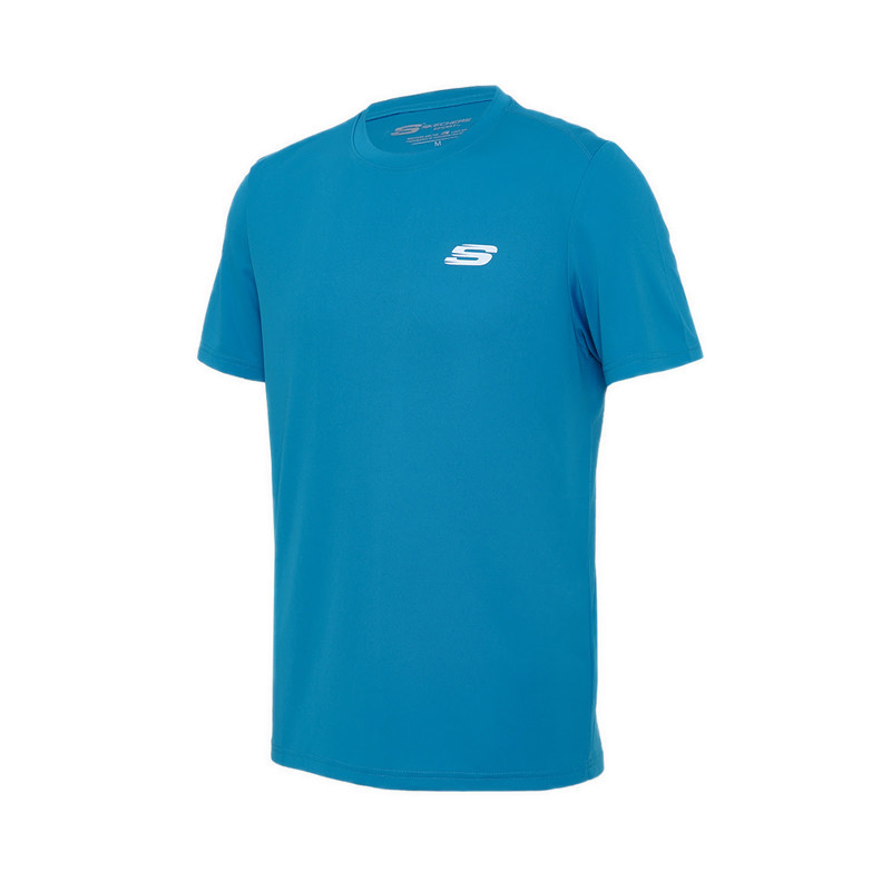 Skechers Men Running T Shirt - Blue