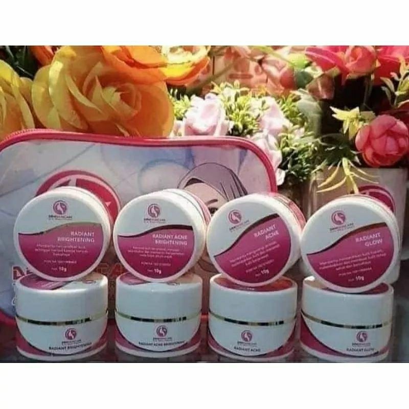 (DRWSKINCARE) Cream malam Flek drw skincare / Krim Radiant glow  / Cream malam Radiant Acne / Radiant brightening / cream malam Radiant acne brightening White whitening brightening racik racikan NCF NACF drw skincare bpom