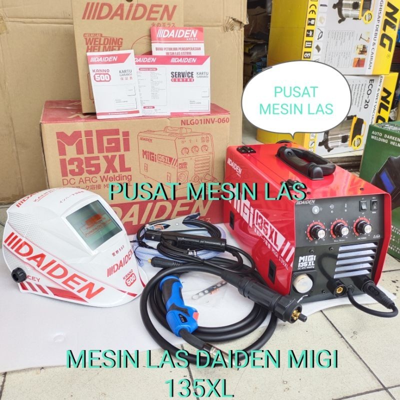 PROMO_SPSIAL MESIN LAS DAIDEN MIGI 135 XL ATAU MIGI MIG 130 DAIDEN MIGI 135XL TRAFO LAS MIGI 135 DAI
