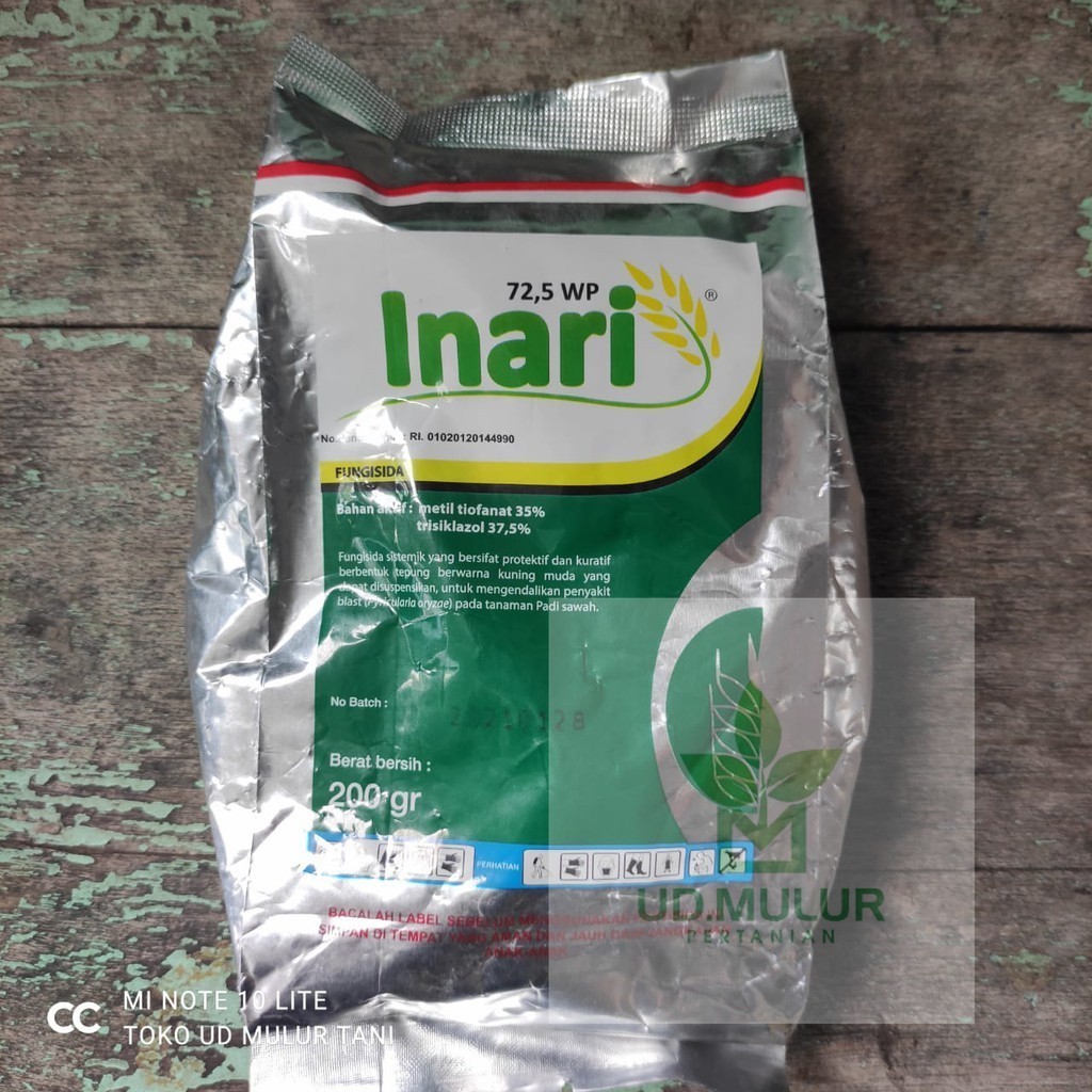 Fungsida INARI 72,5WP isi 200gr dari AGRICON