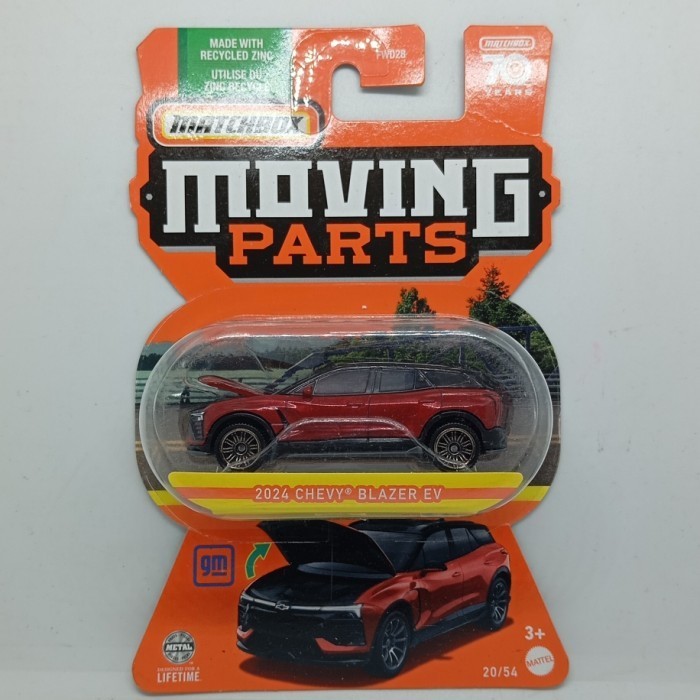 matchbox chevy blazer ev moving parts MM27