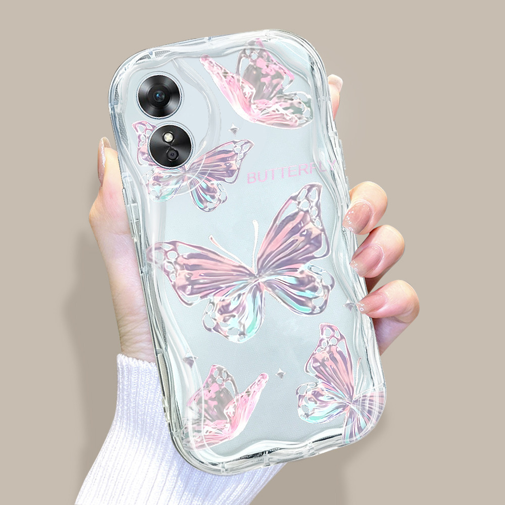 Casing Hp Untuk Compitable With OPPO A17 A17K  Cassing Soft Phone Case Kesing Tahan Guncangan Softca