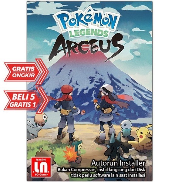 Pokemon Legend Arceus - PC  Game - Download Langsung Play - GAME PC MURAH