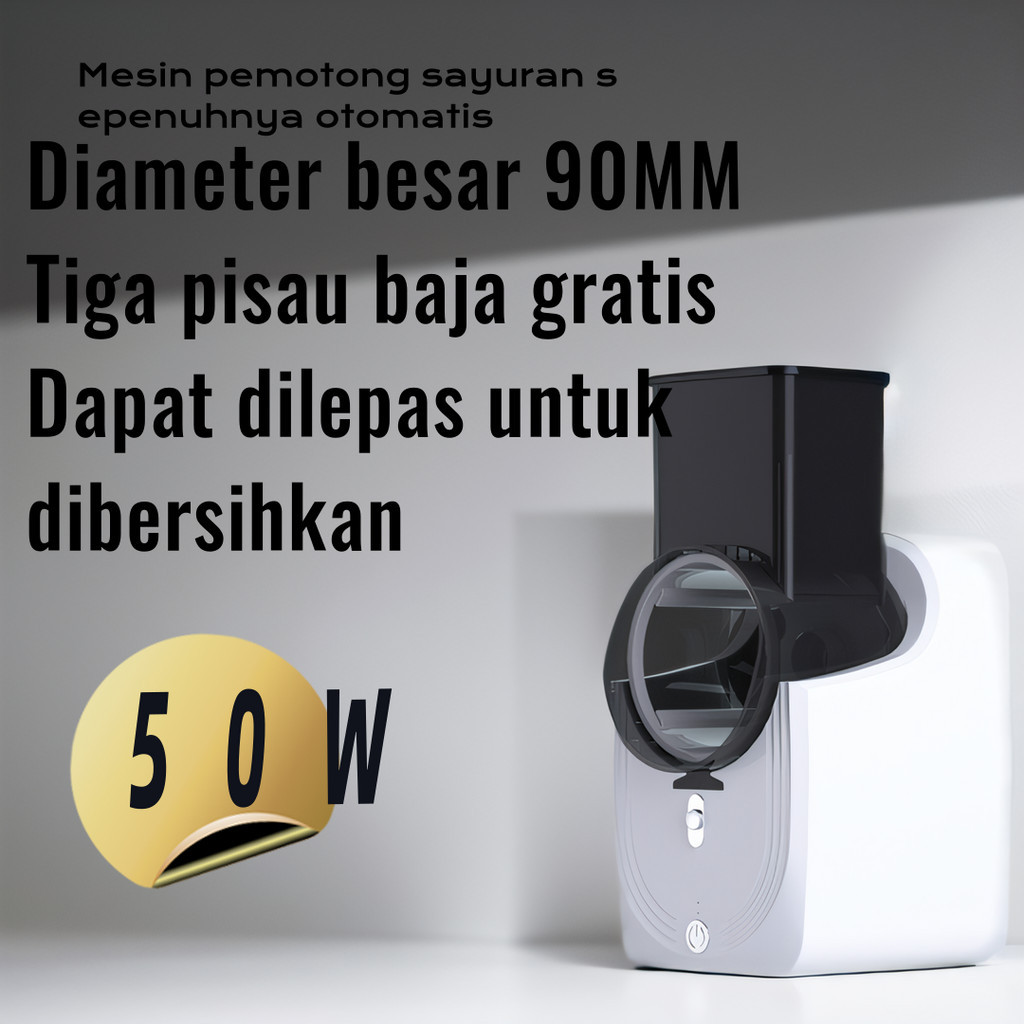 Pemotong sayur elektrik multifungsi pemotong sayur dapur alat pengiris parutan rumah tangga