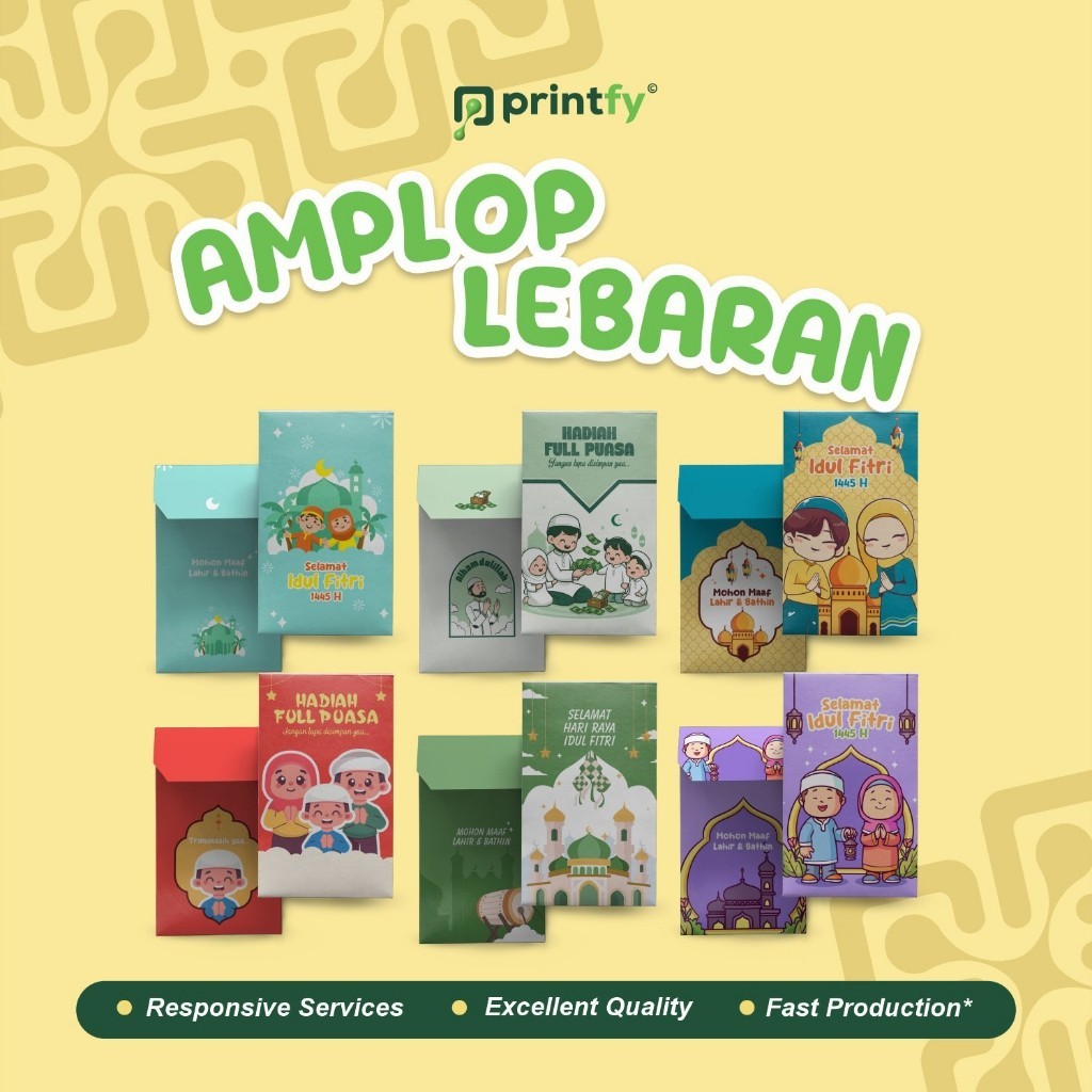 

Amplop Lebaran Motif Isi 10 Pcs