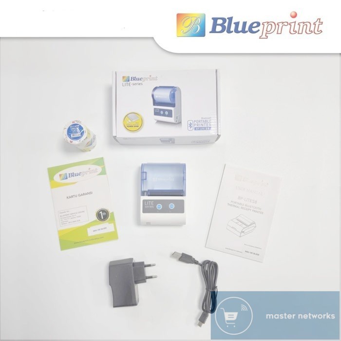 Blueprint BP-LITE58 Lite 58 Mini Portable Printer Thermal Bluetooth