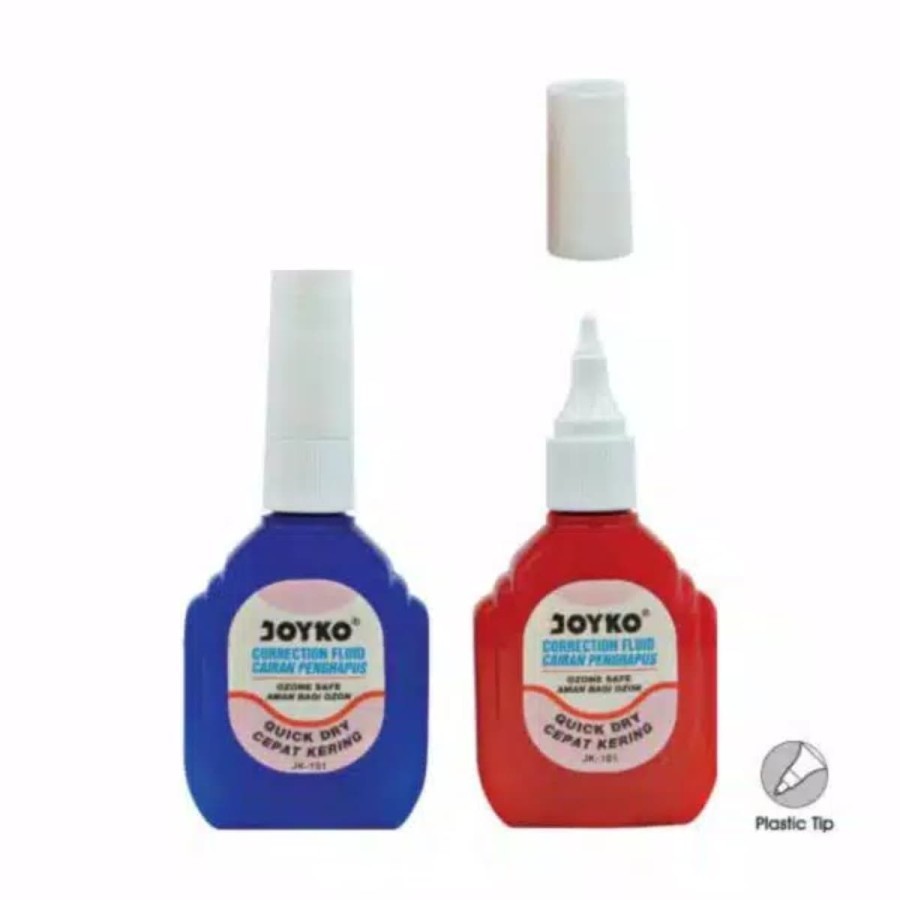 

ECER JK101 Correction Fluid Tipex cair Tip-ex cairan penghapus JOYKO