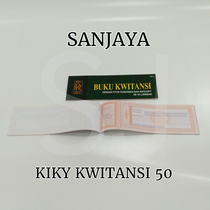 

(HASANS HOME)Kiky Buku Kwitansi Isi 50 lembar / Buku Catatan Kwitansi Mini / Kiky Kwitansi 50