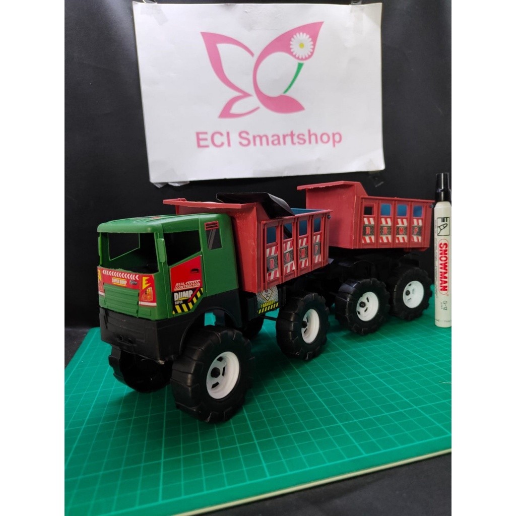 Truk Mini gandengTruk Tangki BBMHeavy Duty Dump TruckMainan Anak Truk