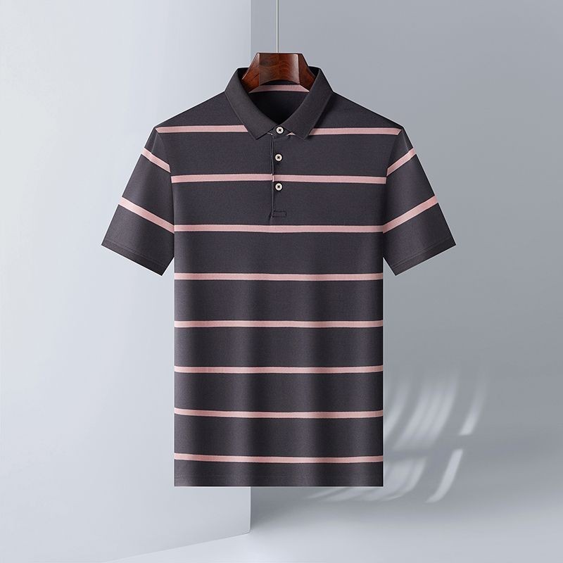 Kaos Polo Pria Original Tshirt Stripe T Shirt Pria Kaos Strip