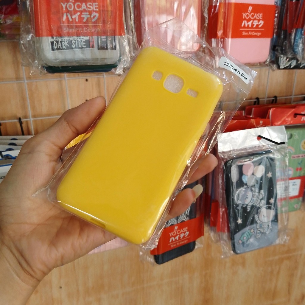 YNY ACC - SOFTCASE SAMSJUNG J3 2016 / CASING MACARON SAMSUNG J3 2016