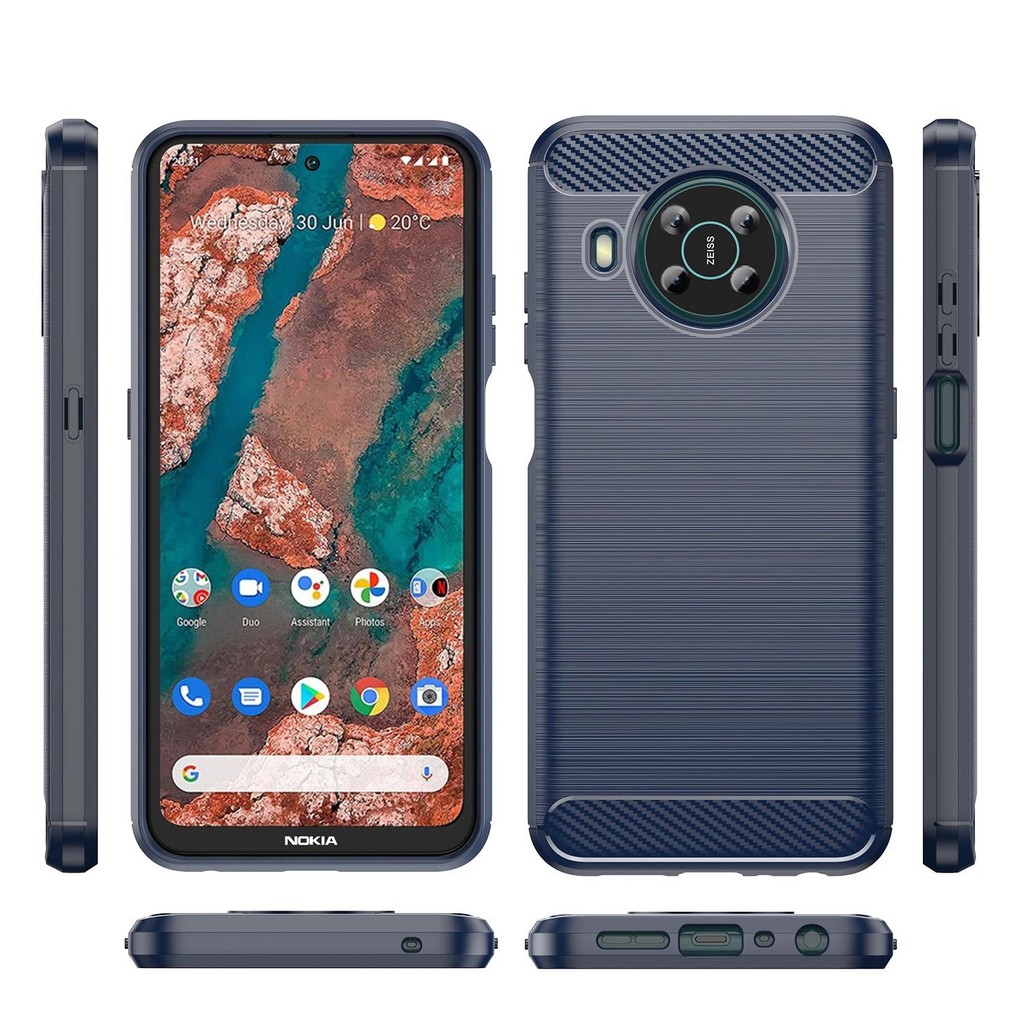 New Phone case Nokia X100 nokiax100 nokia x100 Back cover Soft Carbon Fiber Texture TPU Case HardPho