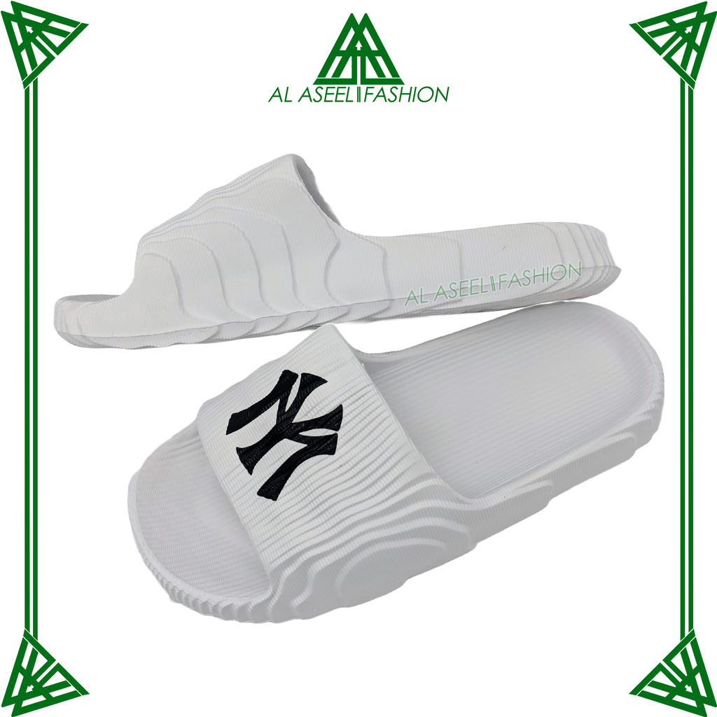 AL-AseeL FASHION MEN SHOES Uk 40 - 44 Sandal Slip On Casual Warna Putih / Sandal Empuk Bahan Eva / S