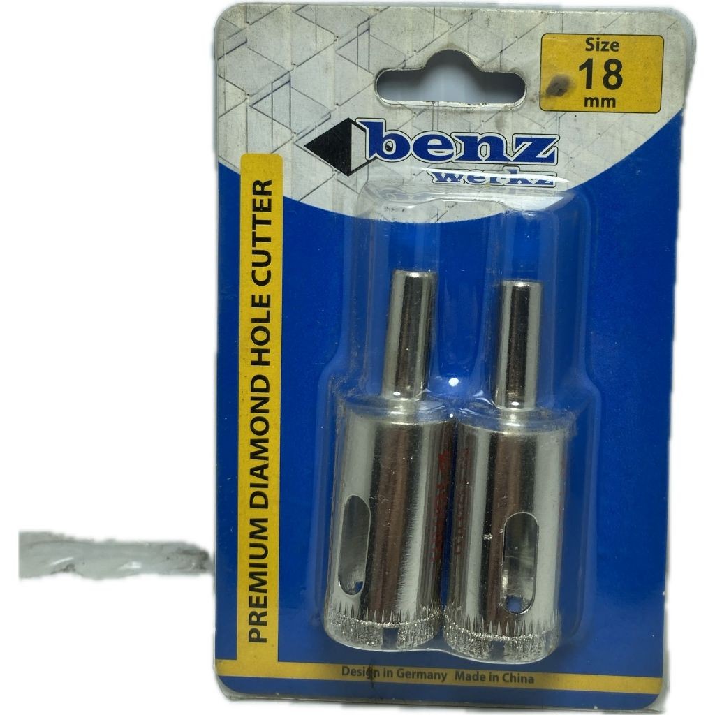HOLESAW KACA BENZ 18mm HOLE SAW KACA MATA BOR GRANITE MATA BOR KERAMIK HOLESAW KERAMIK DIAMOND HOLE 