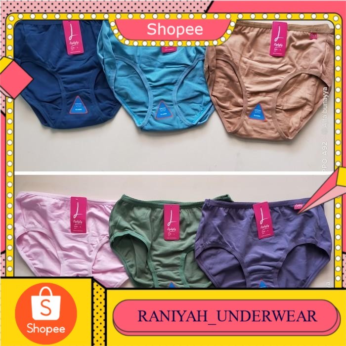 SET 6 Celana Dalam Wanita - CD LYDYLY - Pakaian Dalam - Underwear L011
