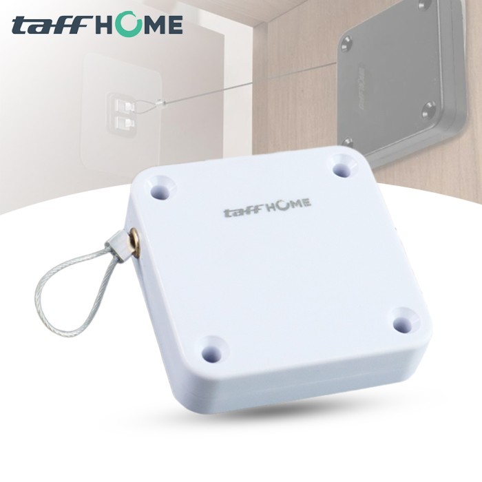 Tutup Pintu Otomatis Tali Penarik Penutup Jendela Sliding Geser Tanpa Paku Automatic Door Closer