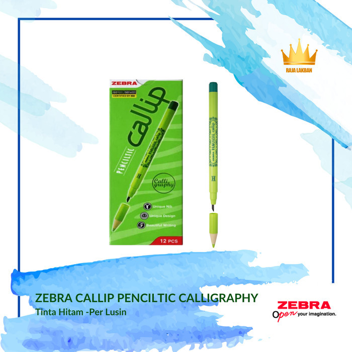 

[NEW] Callip Penciltic Zebra Pulpen / Pen Calligraphy / Kaligrafi
