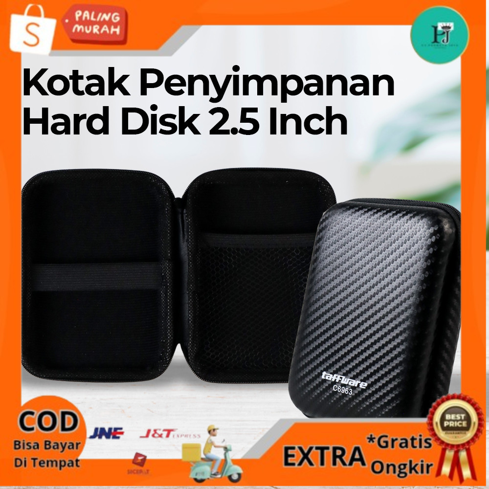 

Taffware Kotak Penyimpanan Hard Disk HDD EVA Case 2.5 Inch - C6963