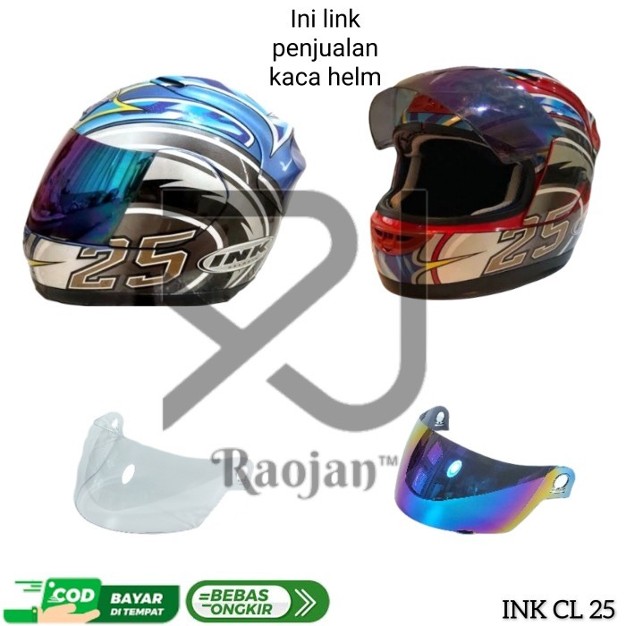 Kaca helm INK CL 25 Visor helm INK CL25