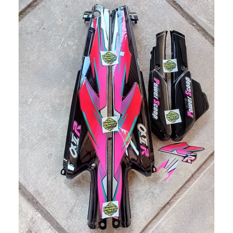 COVER BODY BELAKANG YAMAHA ALFA BODY BODI BELAKANG ALFA PLUS BOX AKI ALFA