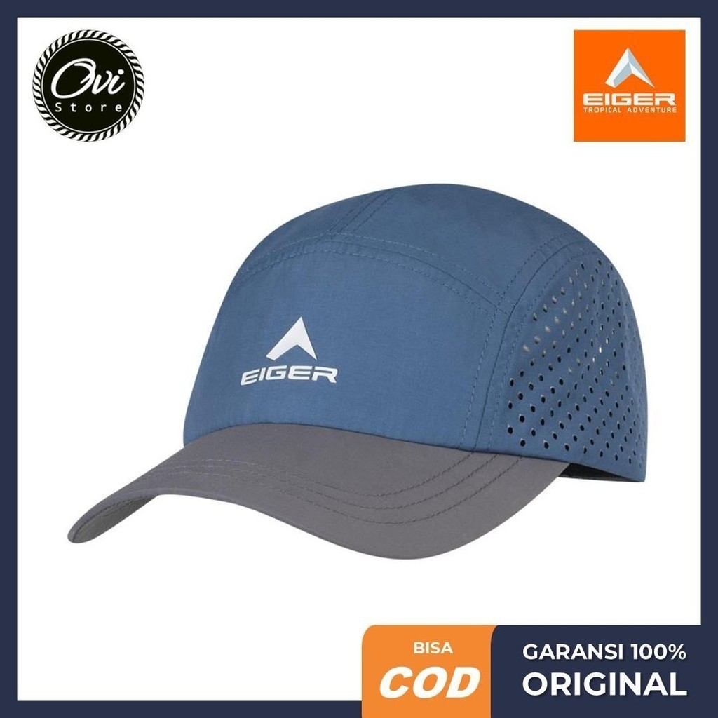 EIGER1989 Corredor Cap Topi Hiking Gunung Original Outdoor