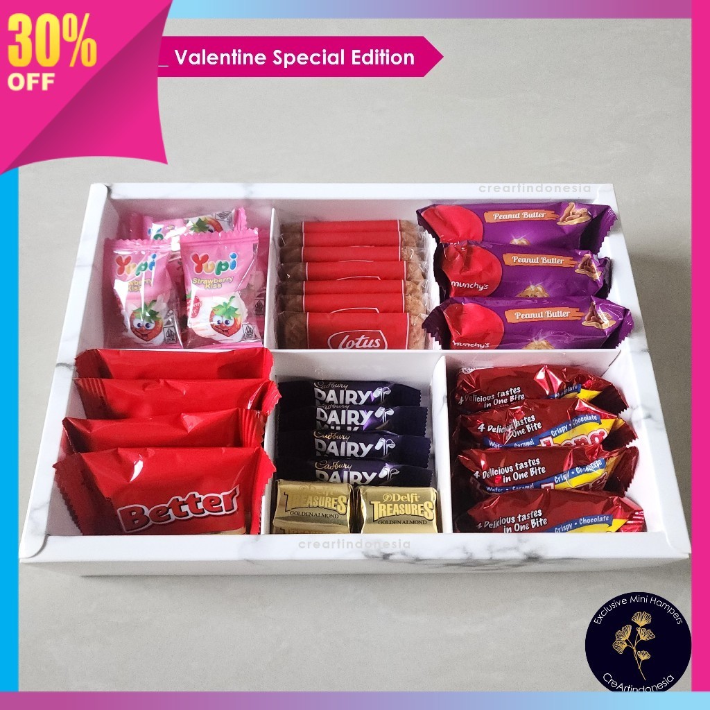 

TERMURAH KADO HAMPERS KEREN KEKINIAN / NEW!!! Hampers Valentine _ Premium PLUS Series