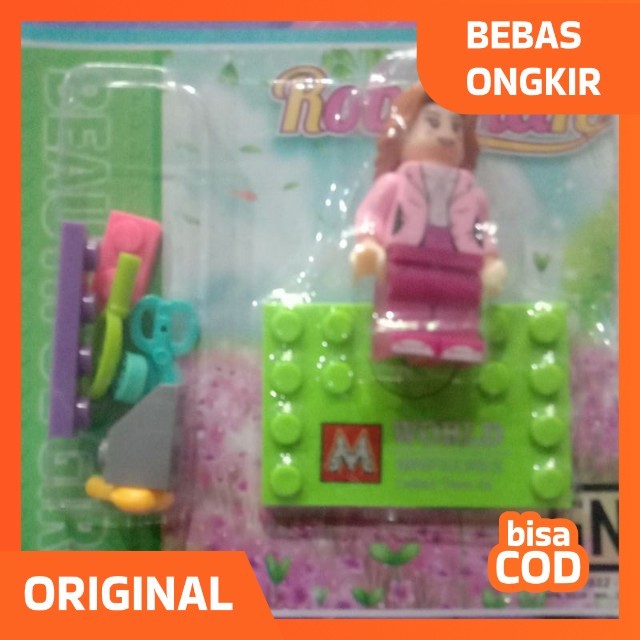 Lego cewek mini mainan anak