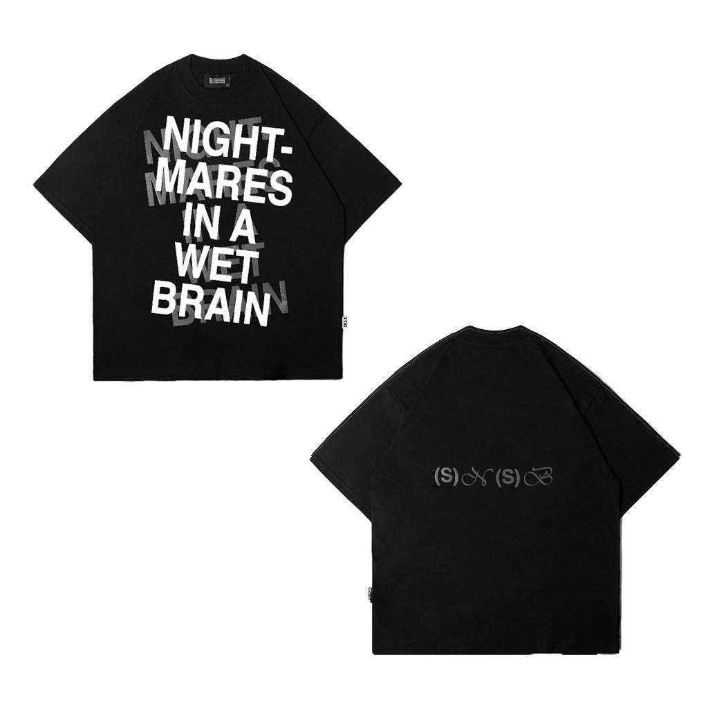 【NEW】 WETBRAIN  I TSHIRT I SORRYNOTSORRY.BI+CH I SNSB Crew-neck fashion unisex T-shirt Menswear Top 