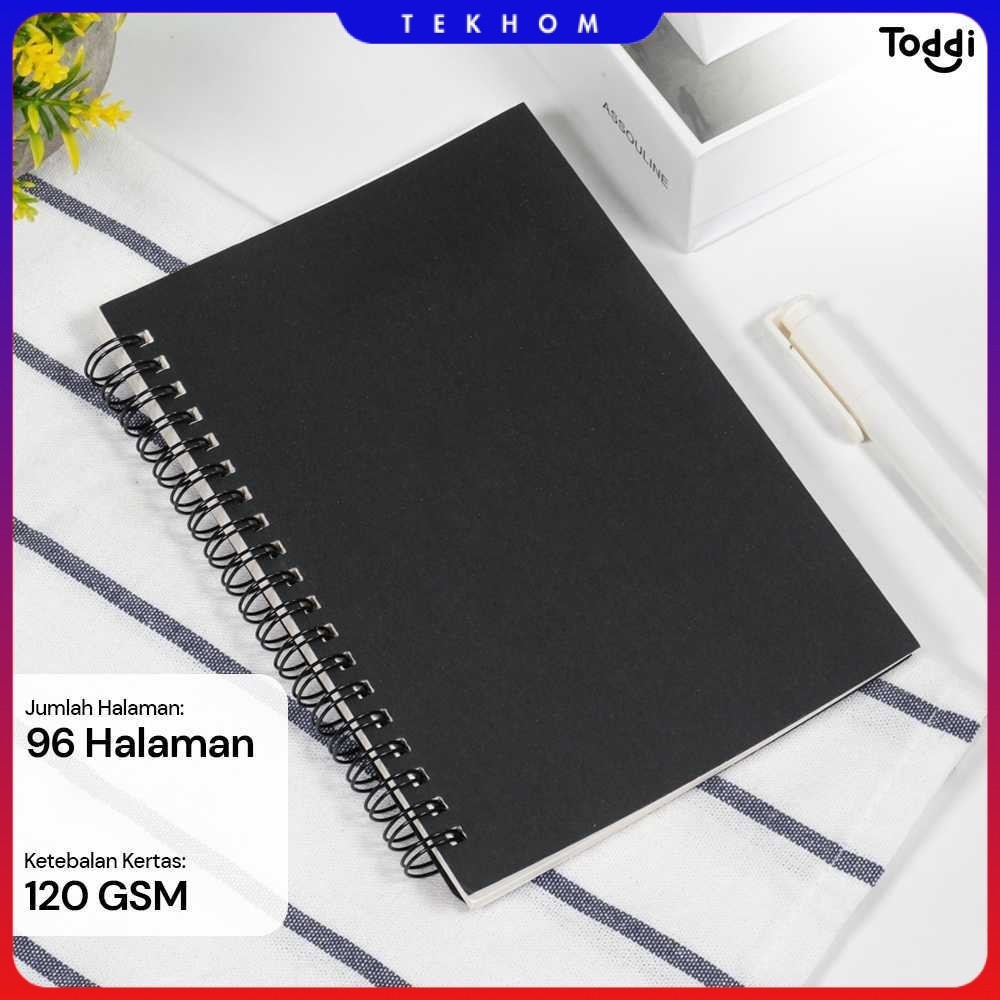 

Toddi Buku Jurnal Softcover Notebook Diary 120GSM 96 Halaman Blank - BQ-N14