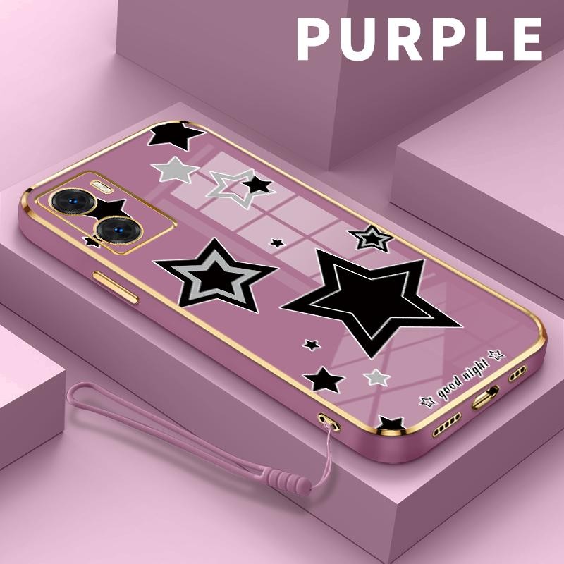 Soft Case For OnePlus Nord N20 SE Casing Simple Black Star TPU Full Lens Cover Casing Murah