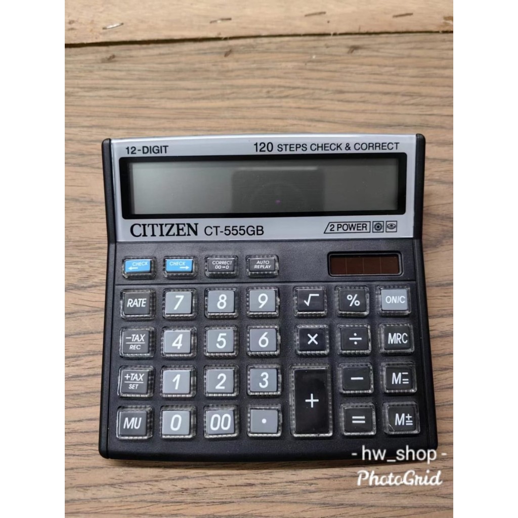 

KALKULATOR CITI.ZEN CT-555GB KALKULATOR CHECK CORRECT CALCULATOR DESKTOP CT555GB