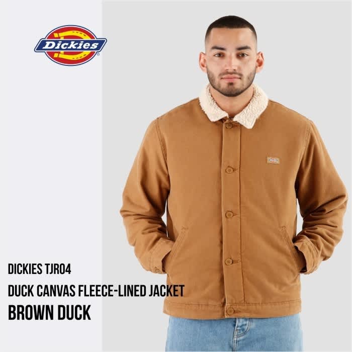 Jaket DI**IES TJR04 DUCK CANVAS FLEECE-LINED Original