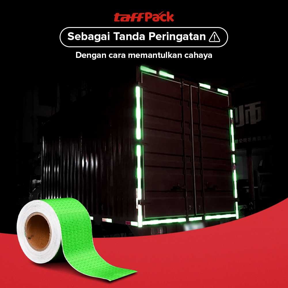

Stiker Reflektor Mobil Pemantul Cahaya Warning Sign - TP25
