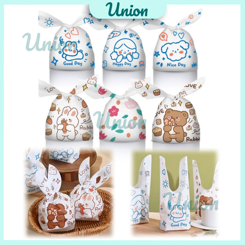 

UM Rabbit Plastic Bags / Goodie Bag / Plastik Snack Karakter / Kantong Plastik Karakter Souvenir / Pembungkus Snack / Tas Ultah
