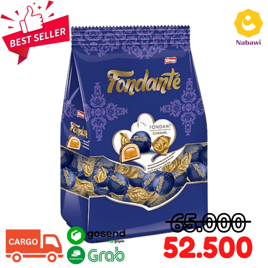 

Elvan Fondante Fondant Fudge Chocolate Caramel Milk Cream 400 Gram Oleh Oleh Import - Nabawi Sidoarjo