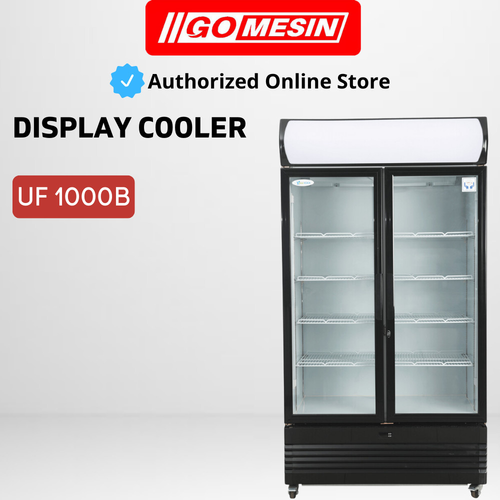 Kulkas Pendingin Minuman Gomesin UF 1000B UF-1000B Showcase Chiller