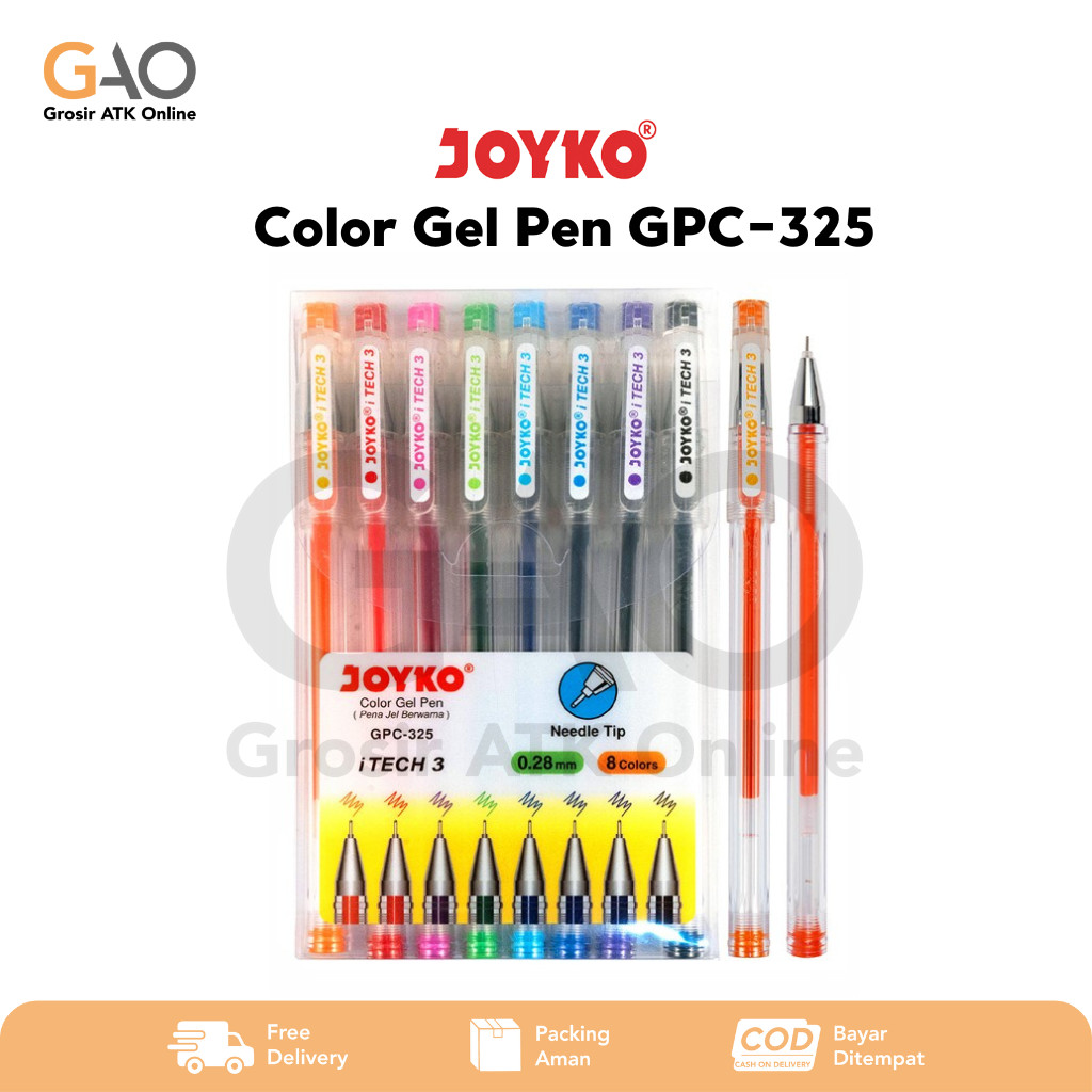 

Color Gen Pen Pena Jel Berwarna Joyko GPC-325