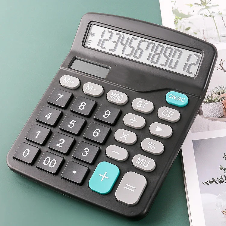 

Kalkulator Serbaguna Tenaga Surya - Kalkulator Elektronik Solar Calculator 12 Digit - KK-837-12S