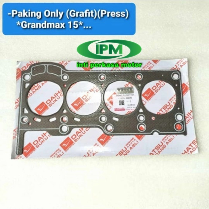 CYLINDER HEAD PAKING HEAD ONLY GRAND MAX 1.5CC OEM GARANSI