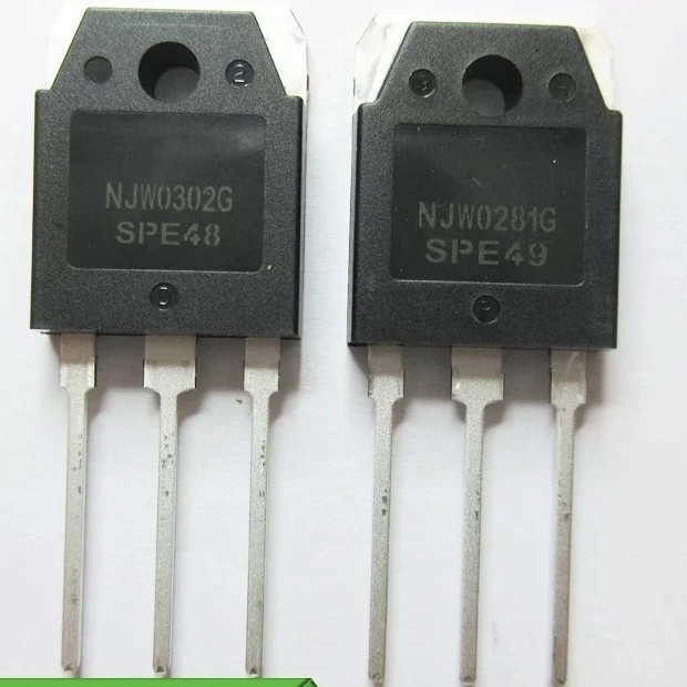 NJW0281G NJW0302G NJW0281 NJW0302 NJW set Transistor Baru Asli