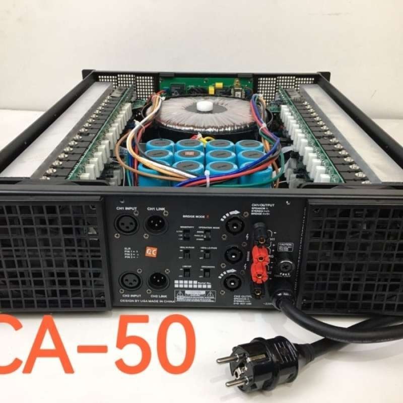 Sale Power Amplifier Soundstandard Ca50 Ca 50 Driver Macro Terbaik