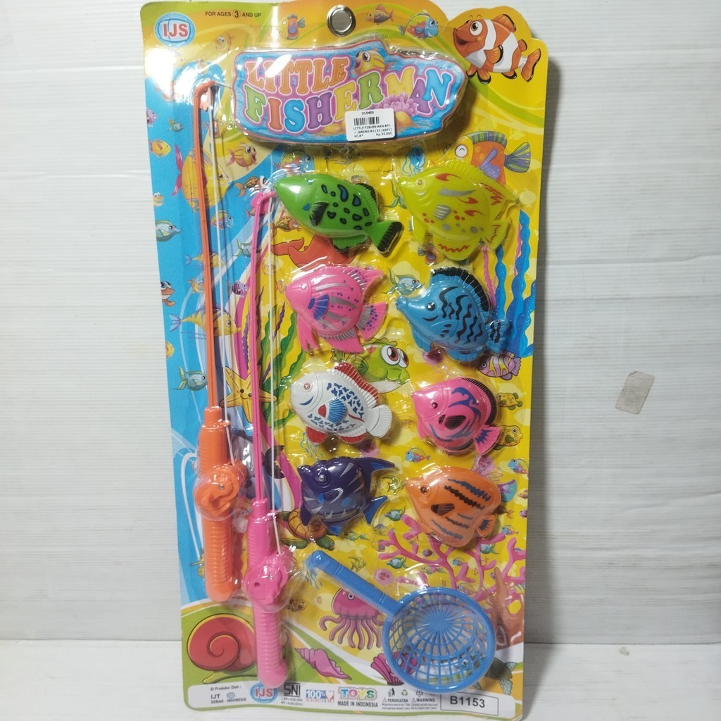 PROMO  MAINAN ANAK PANCINGAN MAGNET BESAR / MANCING MANIA / FISHING GAME