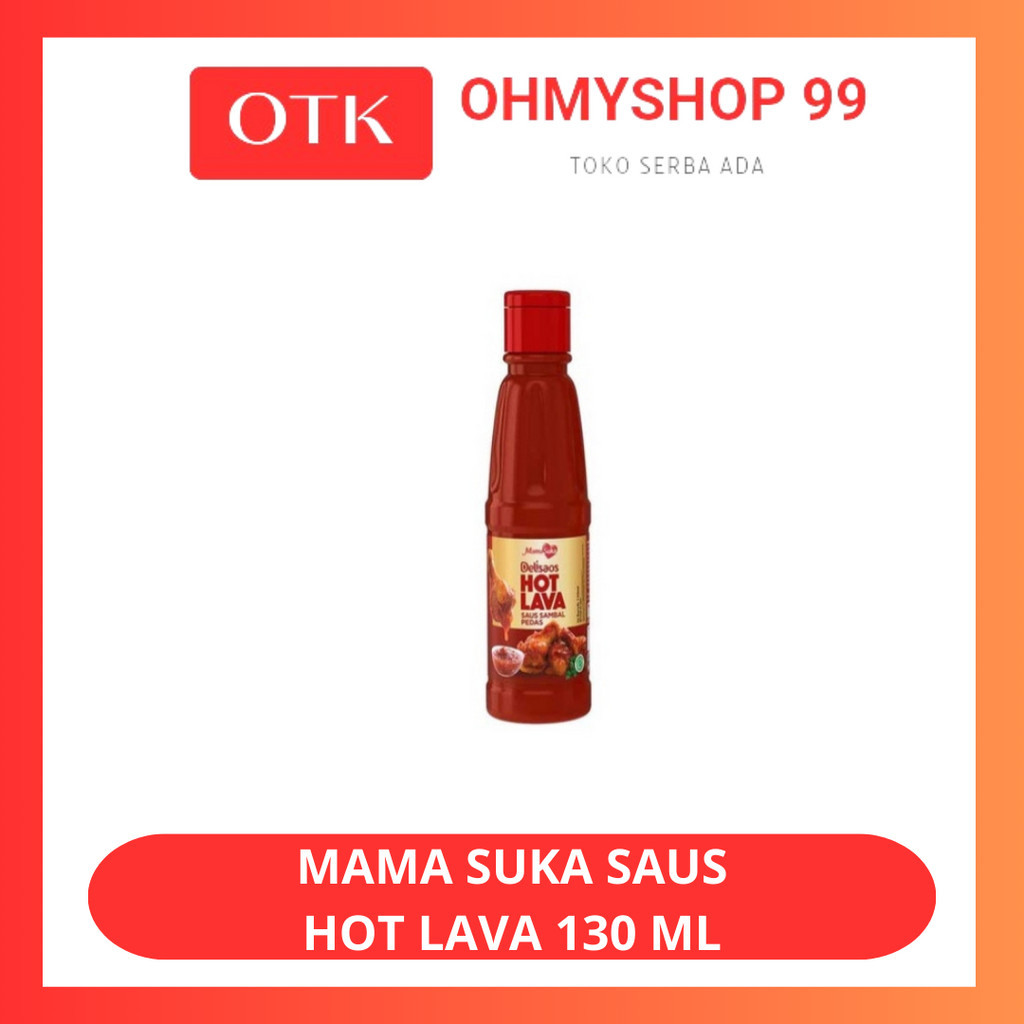 

MAMASUKA Sambal Saus Hot Lava 130ml