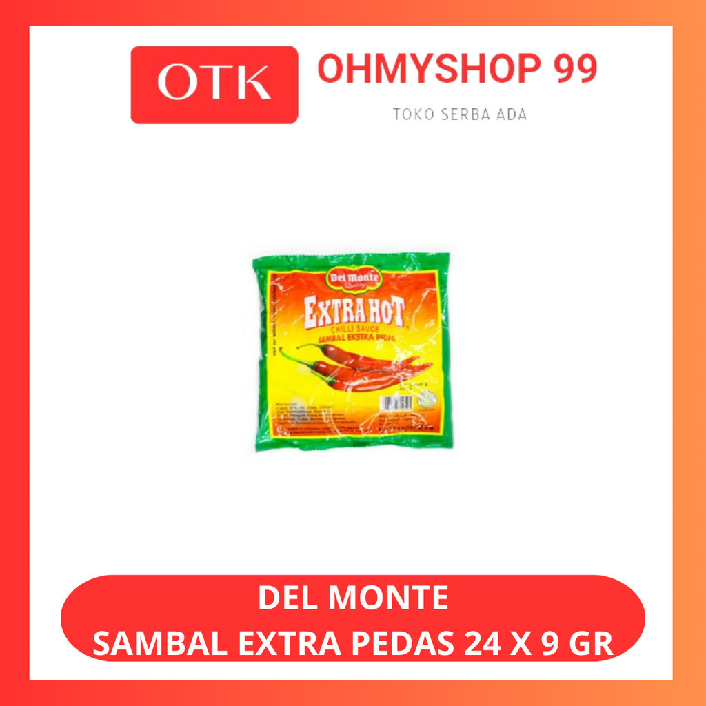 

DELMONTE Sambal Saus Extra Pedas 9gr x 24 pcs