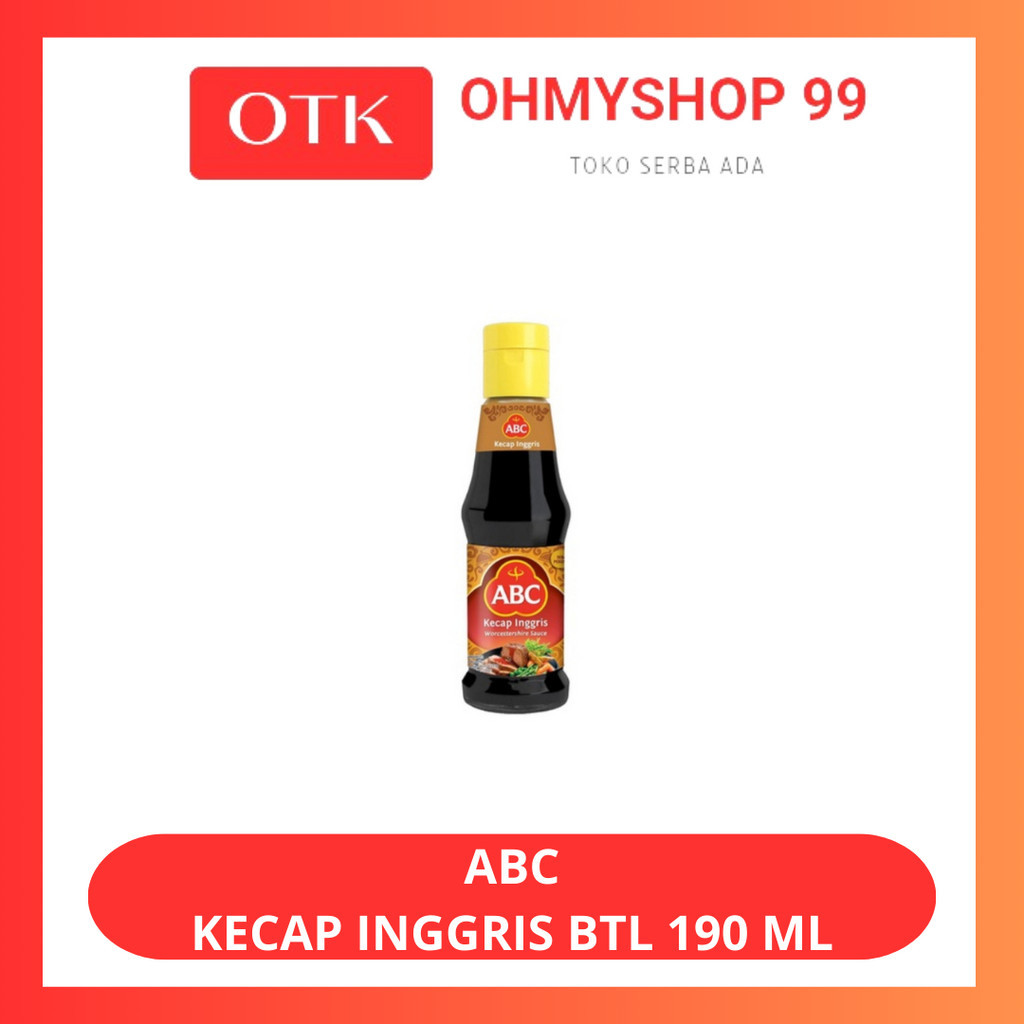 

ABC Kecap Inggris 190ml