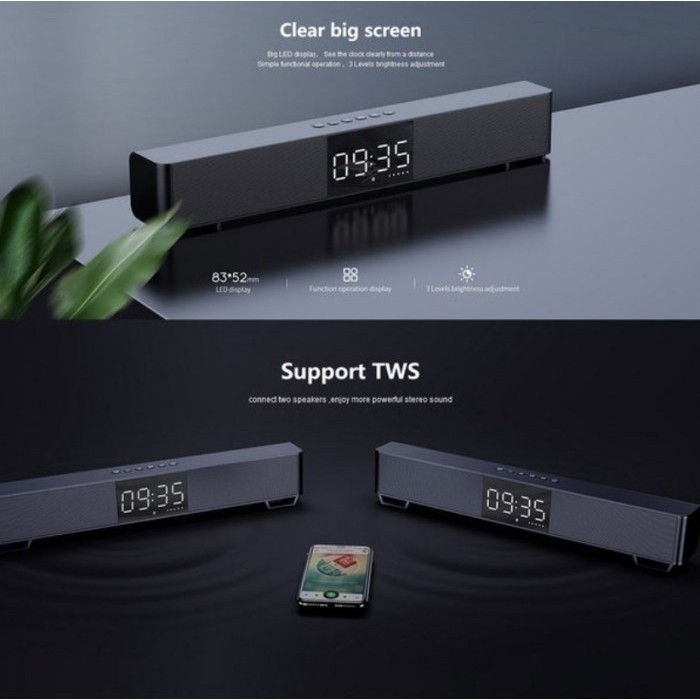 Speaker Soundbar MIFA K3 Wired & Wireless BLUETOOTH 5 TWS Original