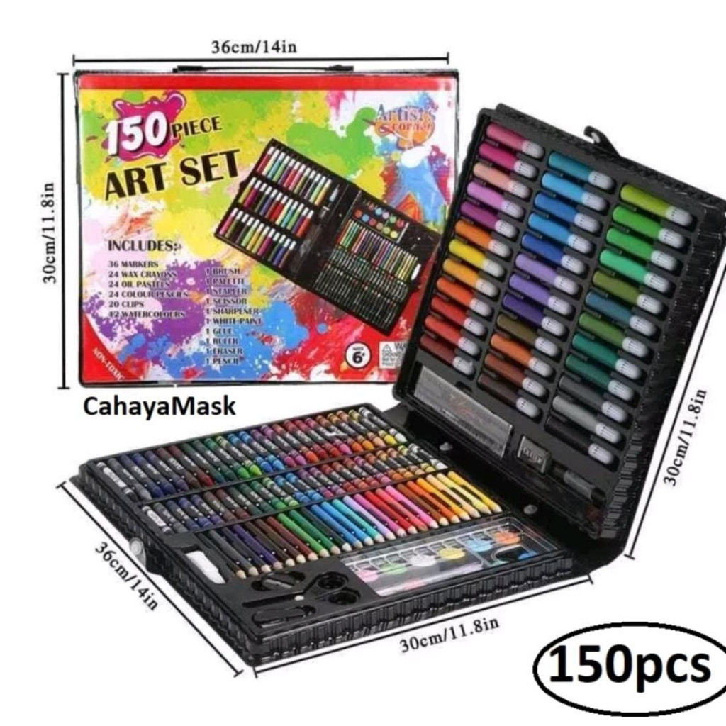 

ART SET ANAK 150 PCS SPIDOL CRAYON SET MENGGAMBAR CuanCuan