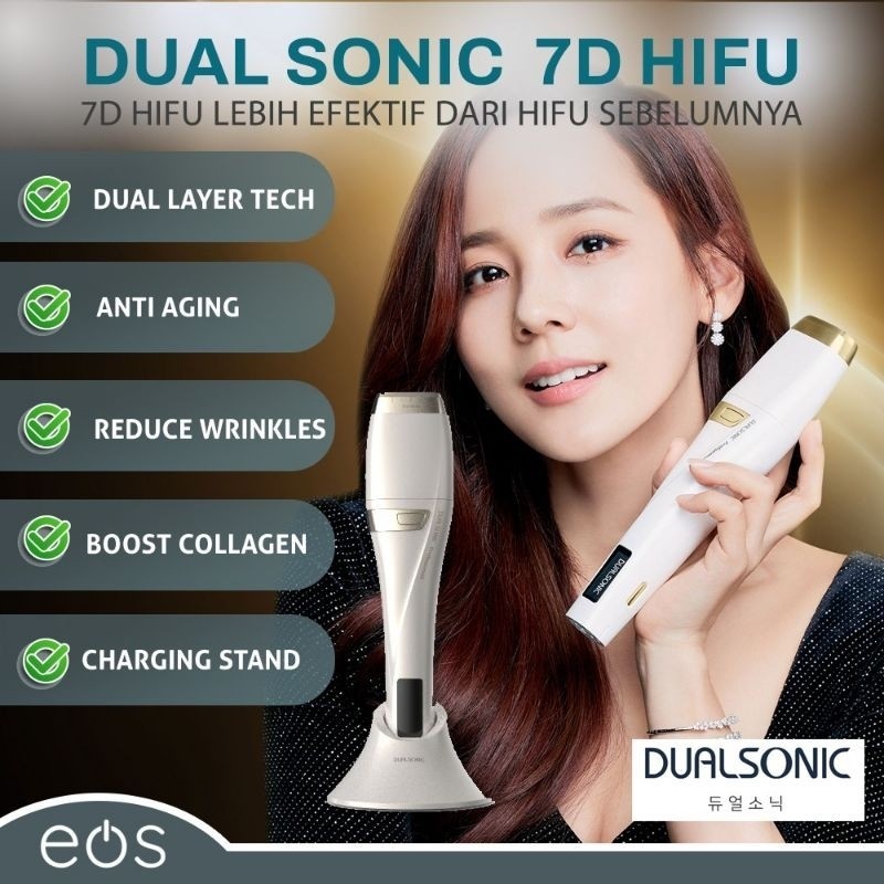 Dual sonic hifu 7D mini hifu beauty device