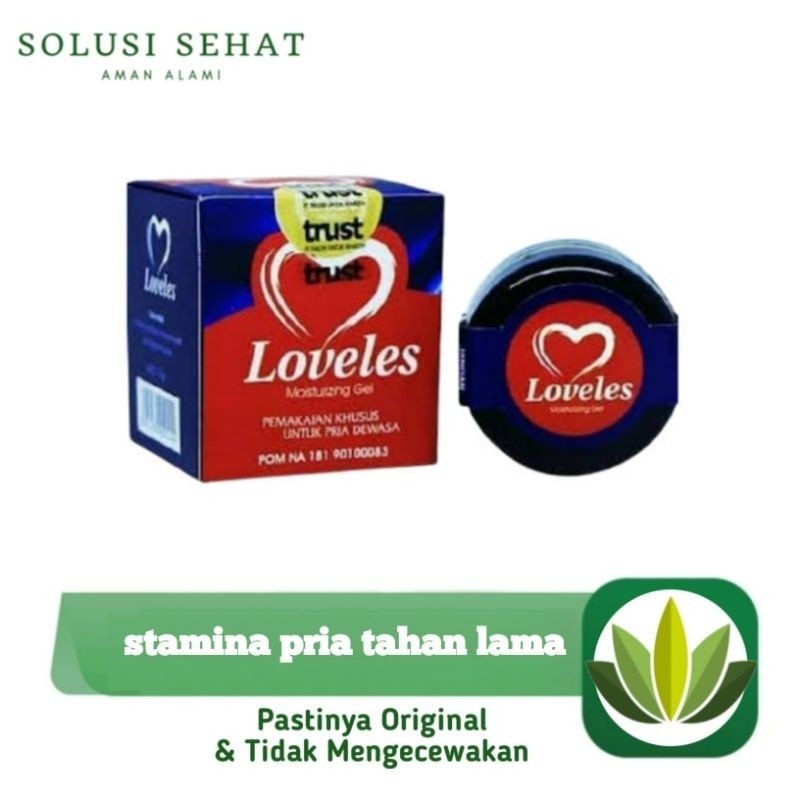 LOVELES - LOVELESS MOISTURIZER GEL ASLI 100% ORIGINAL OBAT OLES BPOM
